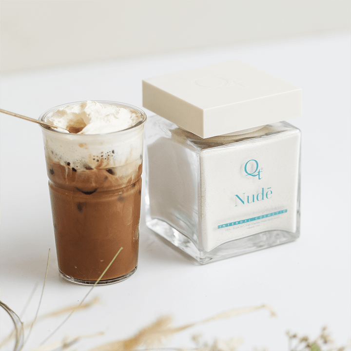 Qt Nudē Unflavoured Powder 180g (Glass Jar) - HealthyMe