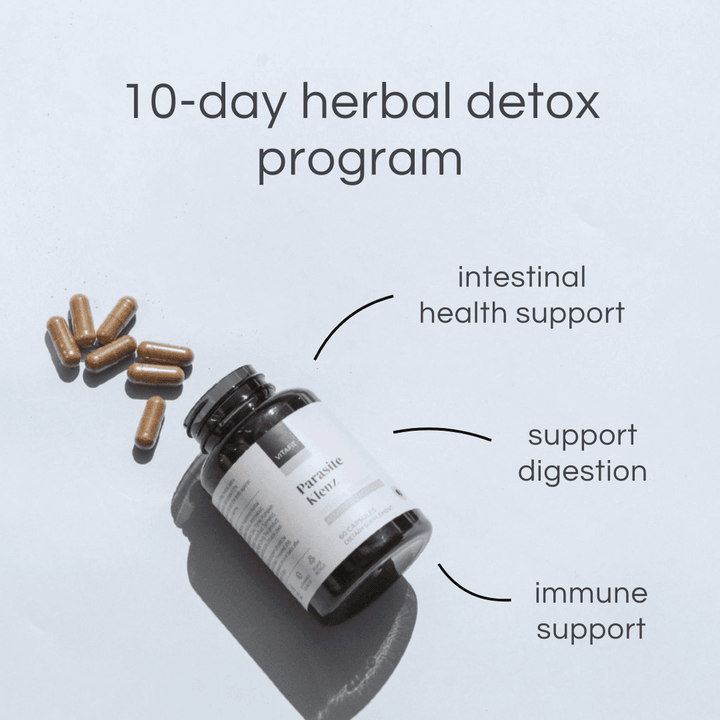 Vitafit Parasite Klenz 60 Capsules - HealthyMe