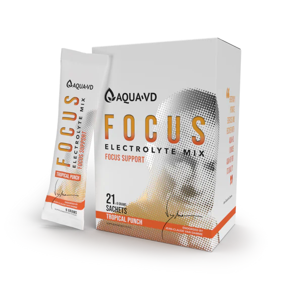 AQUA-VD Focus Electrolyte Mix 21 x 9g Sachets - HealthyMe
