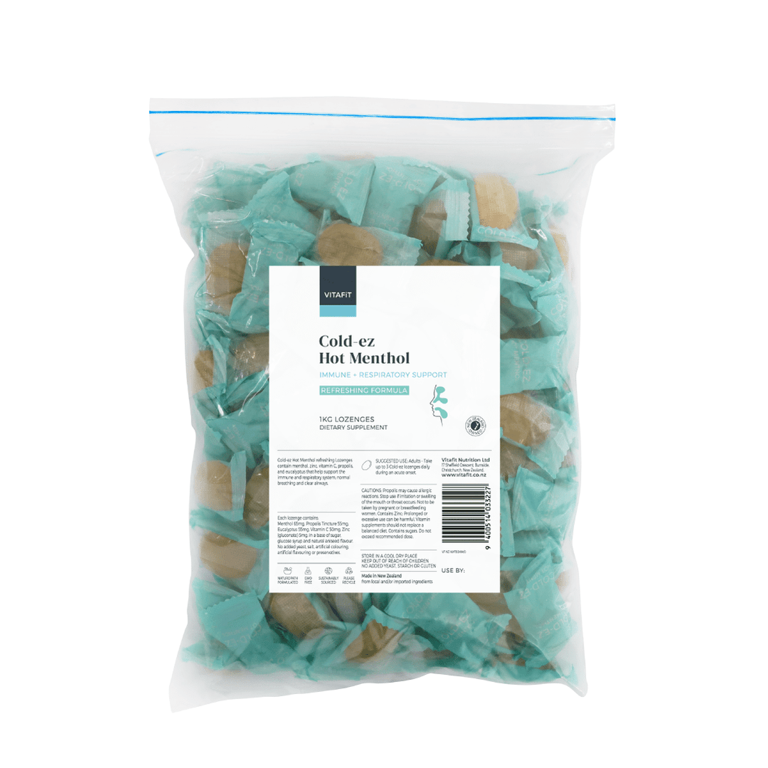 Cold-ez Lozenges - Hot Menthol - HealthyMe