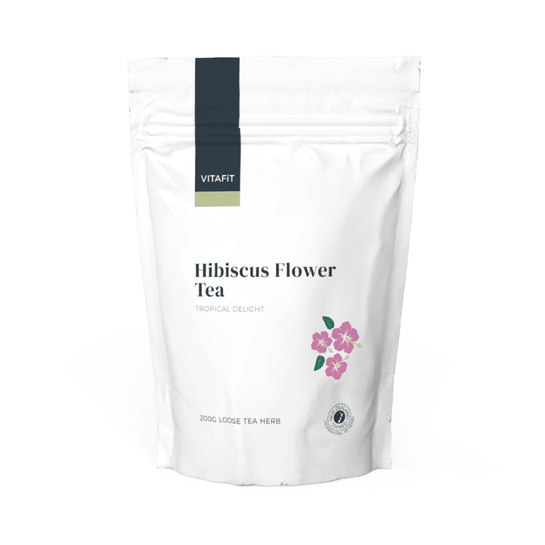 Vitafit Hibiscus Flower Loose Leaf Tea 200g - HealthyMe