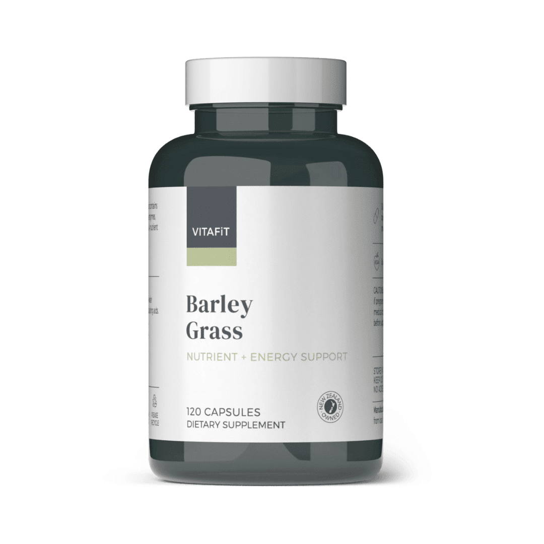 Vitafit Barley Grass 120 Capsules (NZ Grown) - HealthyMe