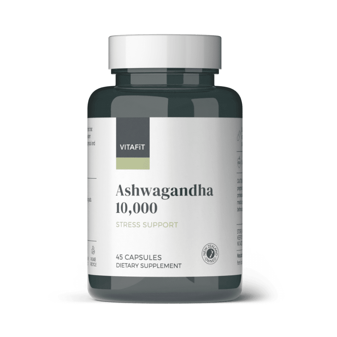 Vitafit Ashwagandha 10,000 45 Vege Capsules - HealthyMe