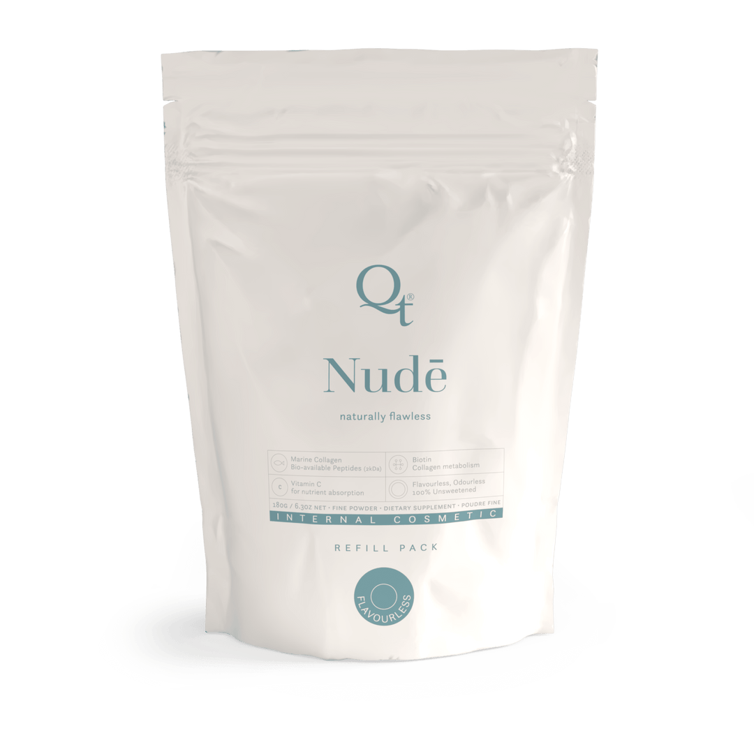Qt Nudē Unflavoured Powder 180g (Refill Pouch) - HealthyMe