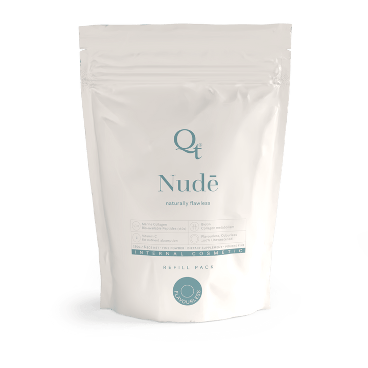 Qt Nudē Unflavoured Powder 180g (Refill Pouch) - HealthyMe