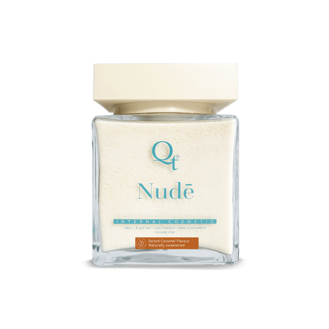 Qt Nudē Salted Caramel Powder 180g (Glass Jar) - HealthyMe