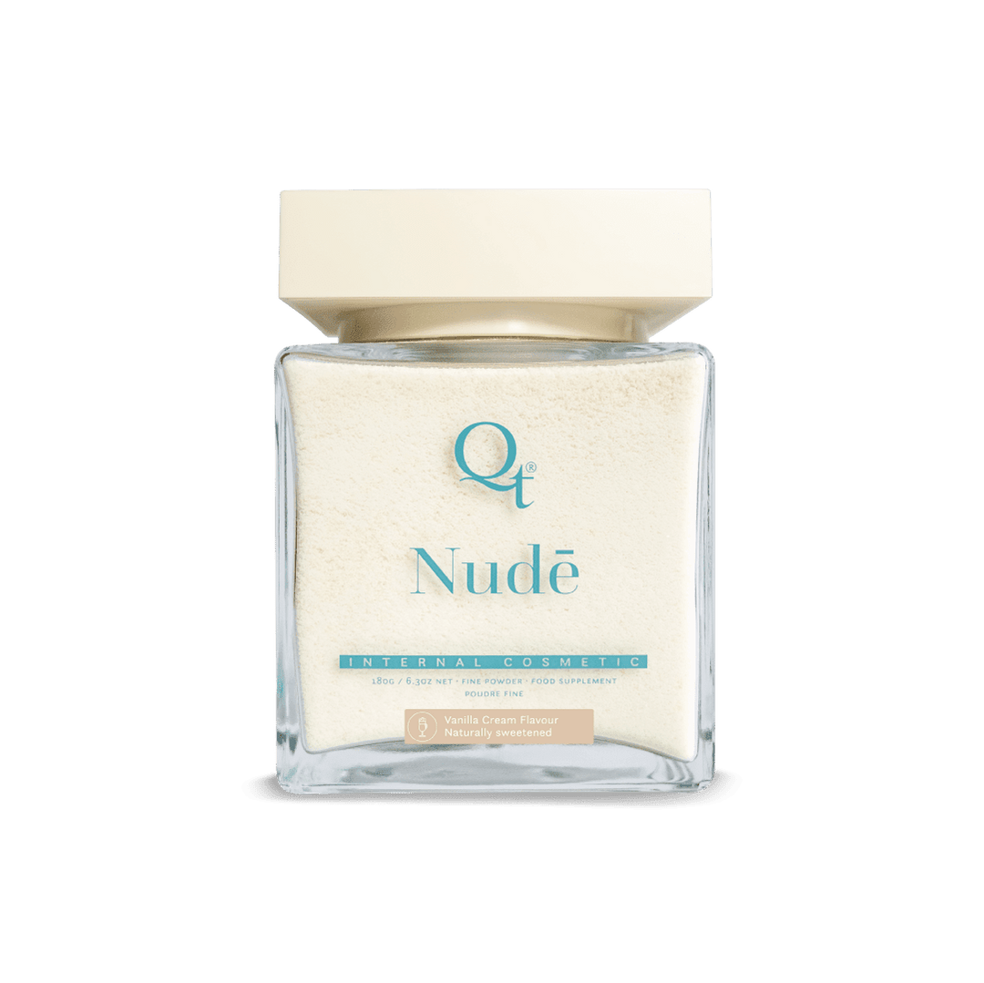 Qt Nudē Vanilla Cream Powder 180g (Glass Jar) - HealthyMe