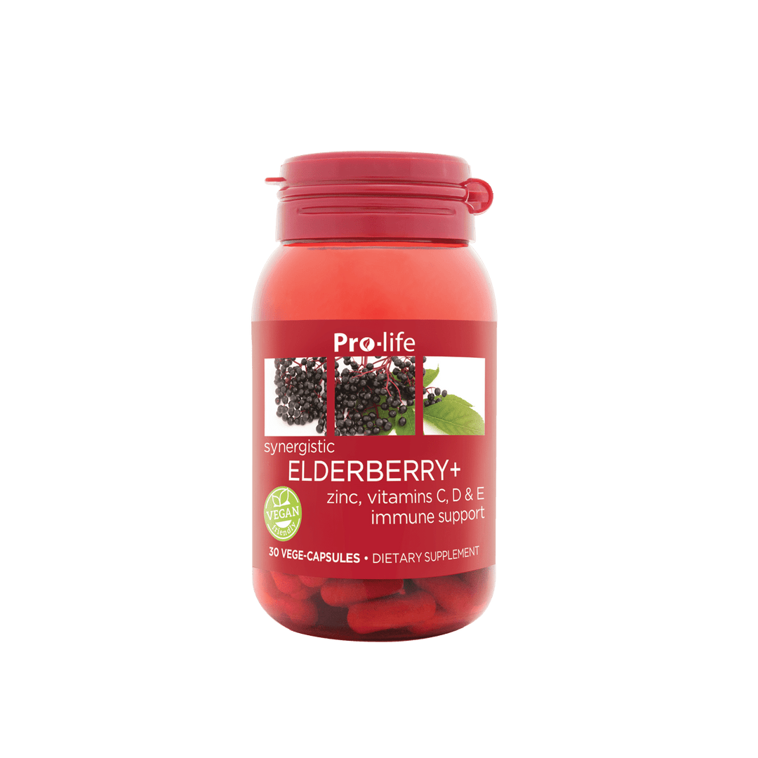 Pro-life Elderberry+ 30 Vege Capsules - HealthyMe