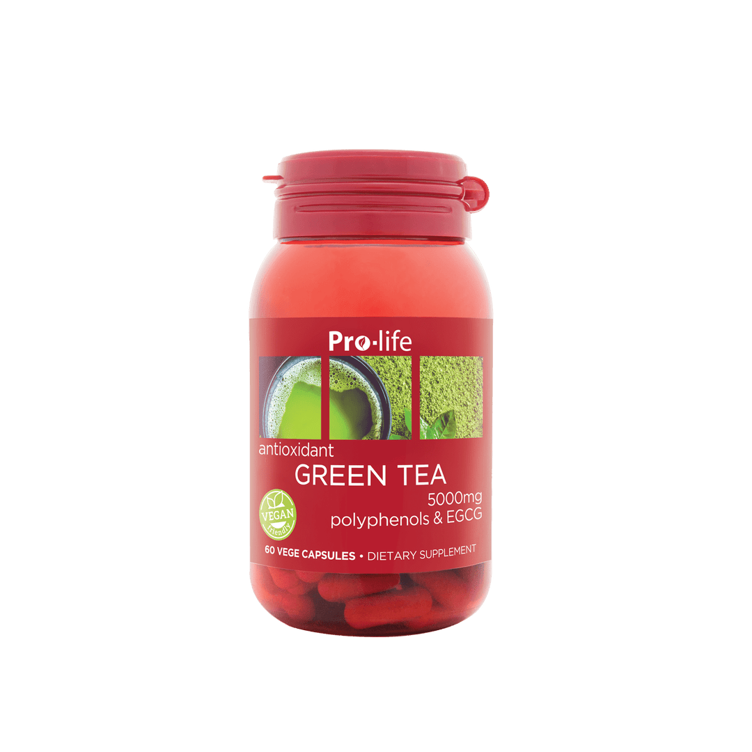 Pro-life Green Tea 60 Vege Capsules - HealthyMe