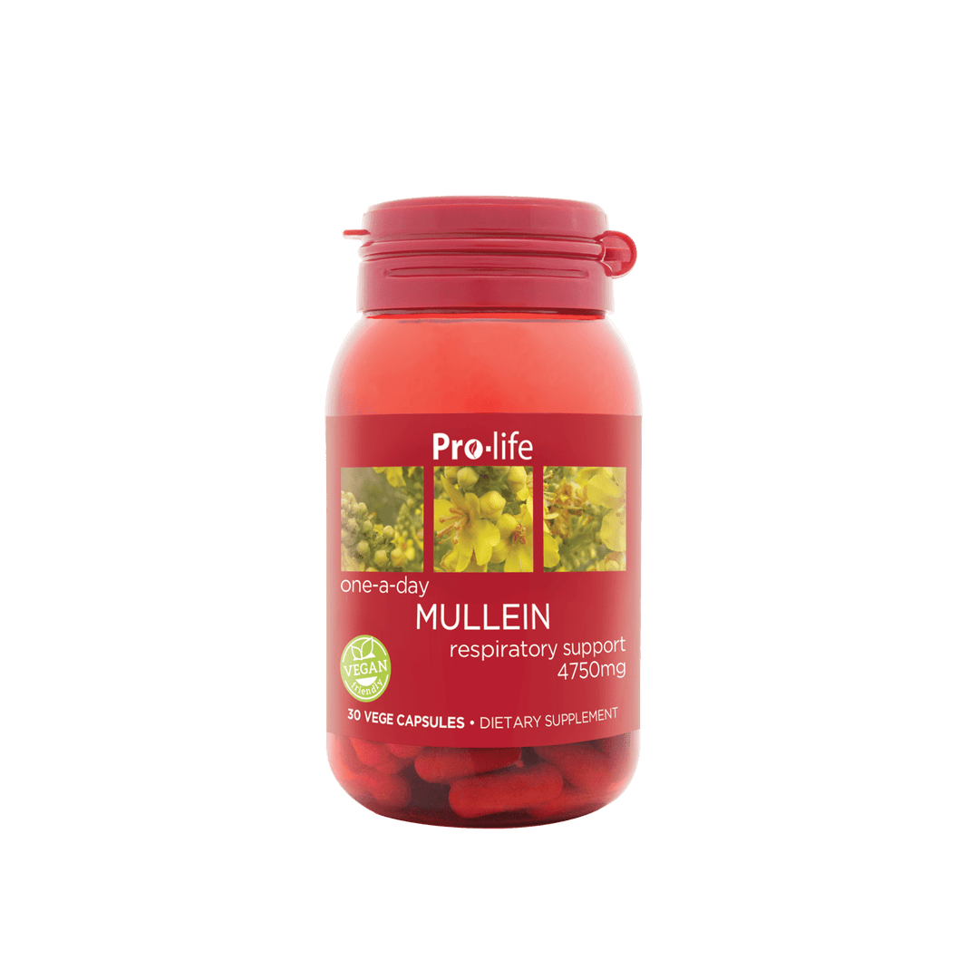 Pro-life Mullein 30 Vege Capsules - HealthyMe