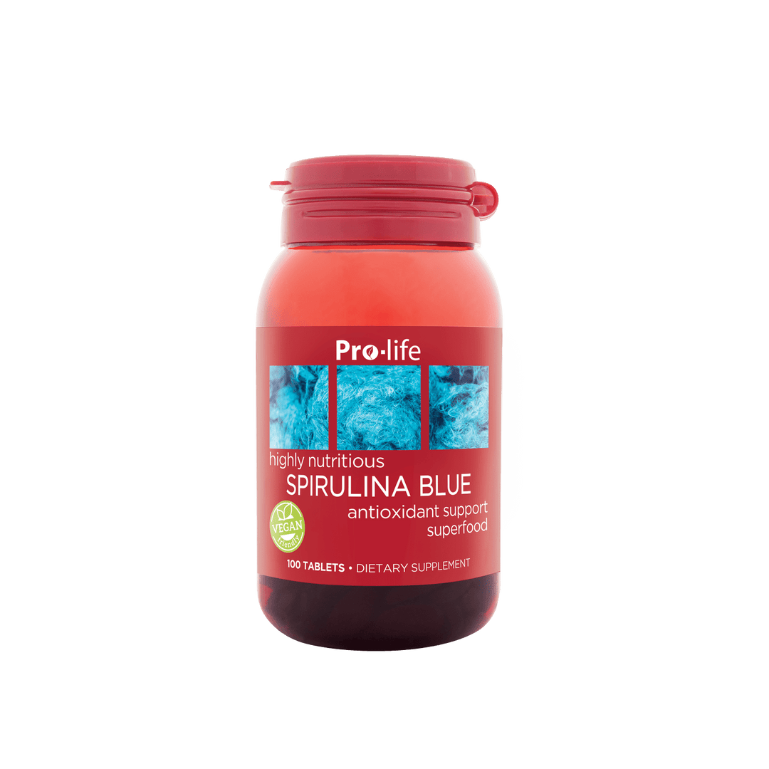 Pro-life Spirulina Blue 100 Tablets - HealthyMe
