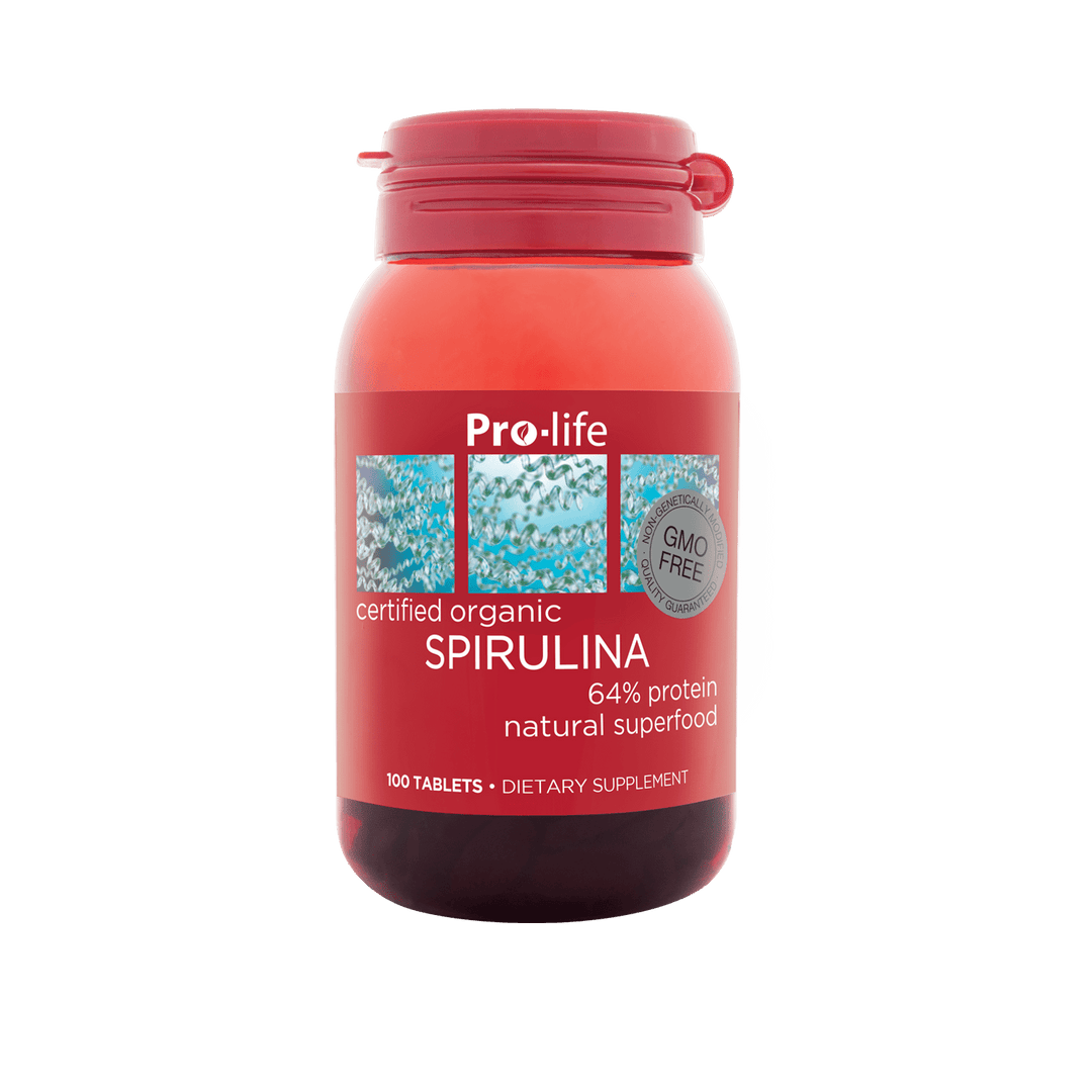 Pro-life Spirulina 100 Tablets - HealthyMe