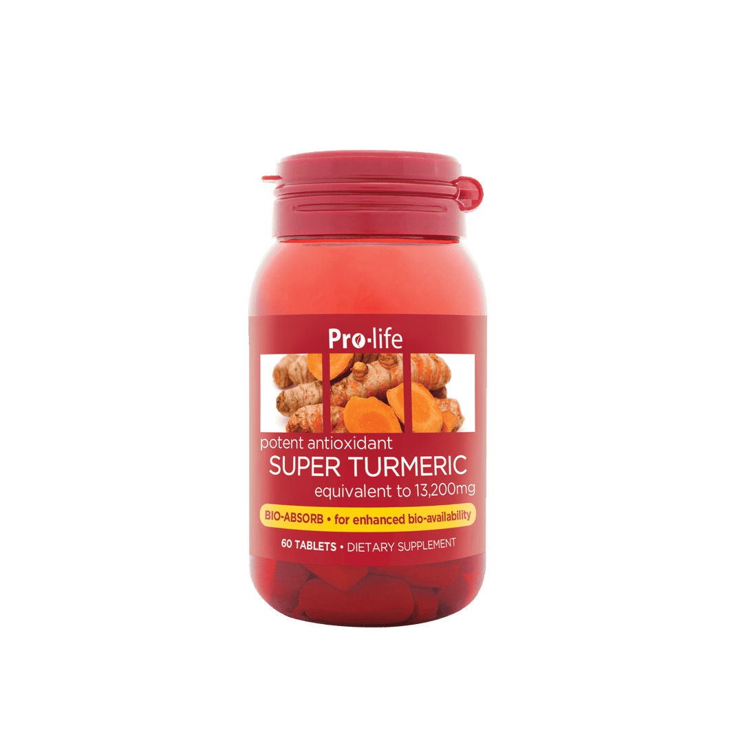 Pro-life Super Turmeric 60 Tablets - HealthyMe