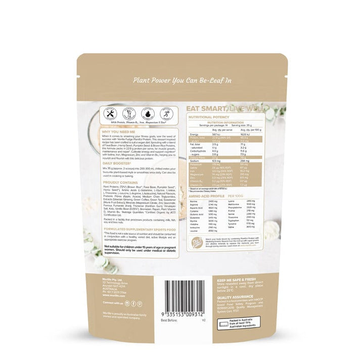Plantiful Protein Vanilla Fudge - HealthyMe
