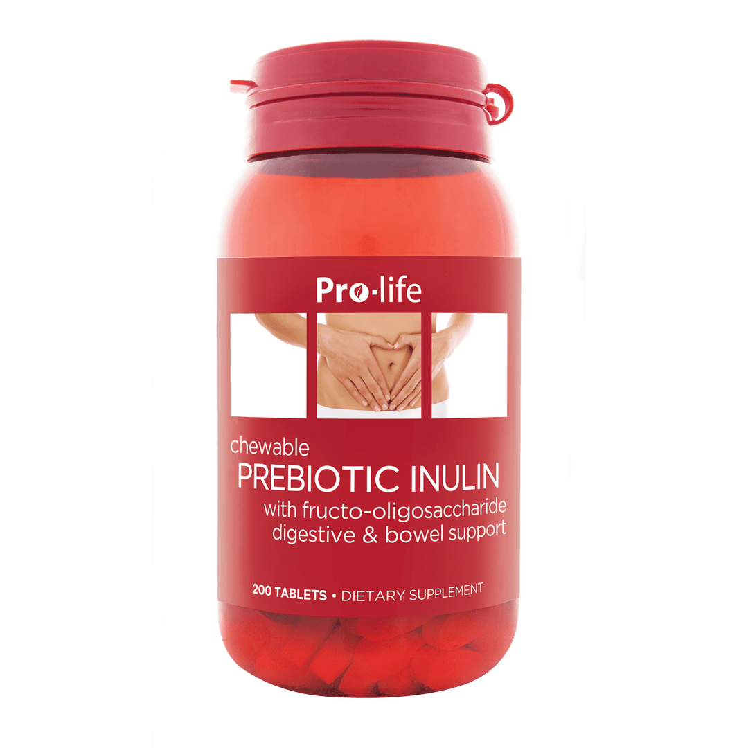 Pro-life Prebiotic Inulin 200 Chewable Tablets - HealthyMe