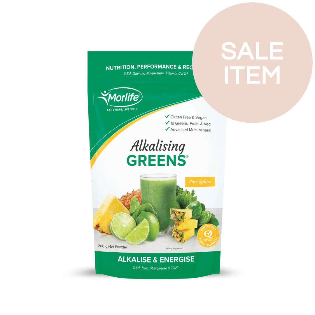 Morlife Alkalising Greens Powder (Pine Splice)* - HealthyMe