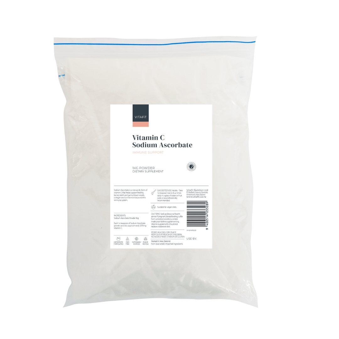 Vitafit Vitamin C Sodium Ascorbate Powder 1kg - HealthyMe