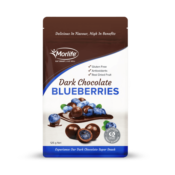 Morlife Dark Chocolate Coated Blueberries - HealthyMe