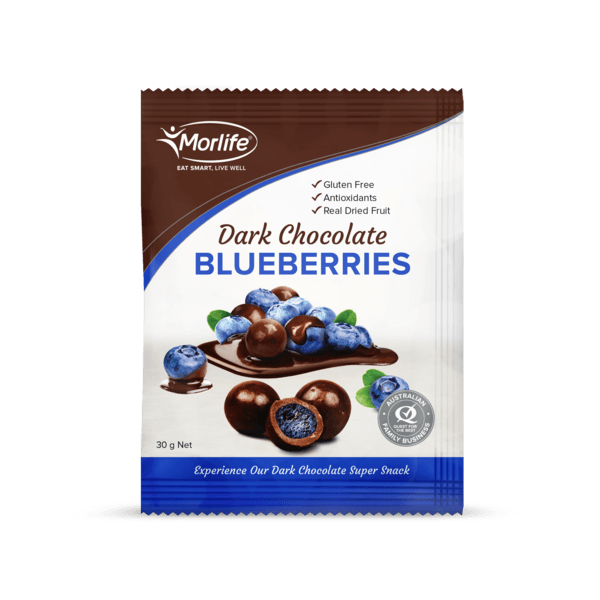 Morlife Dark Chocolate Coated Blueberries - HealthyMe