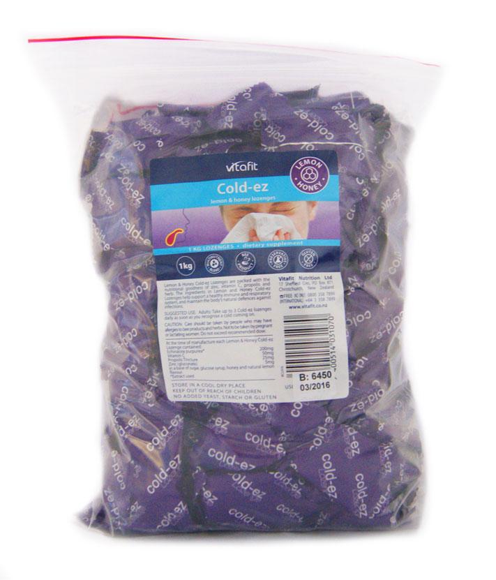 Cold-ez Lozenges - Lemon & Honey - HealthyMe