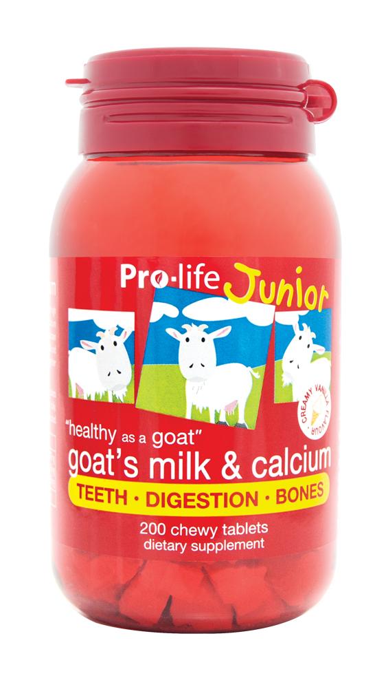 Junior Whole Goat's Milk & Calcium (Vanilla) - HealthyMe