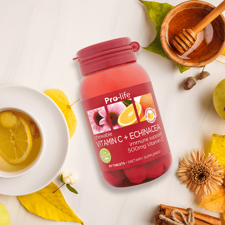 Vitamin C + Echinacea Chewable - HealthyMe
