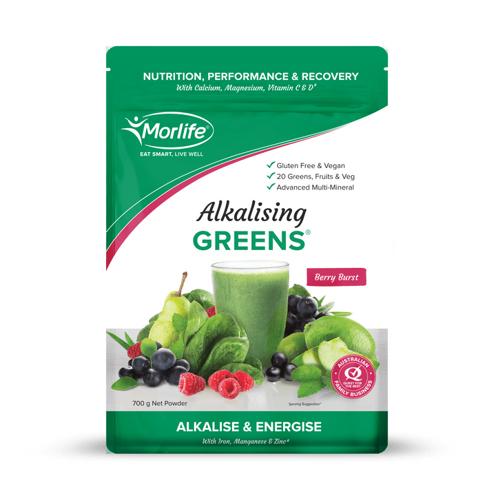 Morlife Alkalising Greens (Berry Burst) - HealthyMe