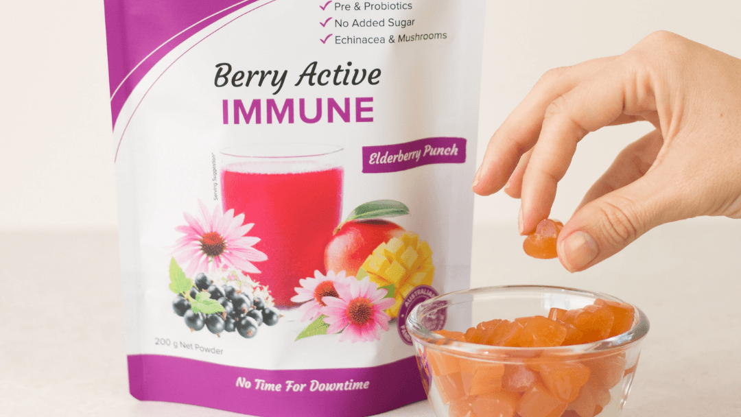 Berry Active Immune Vitamin C Immunity Gummies