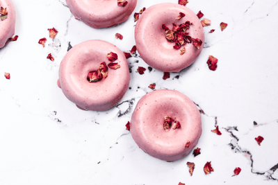 Raw Beauty Berry Donuts