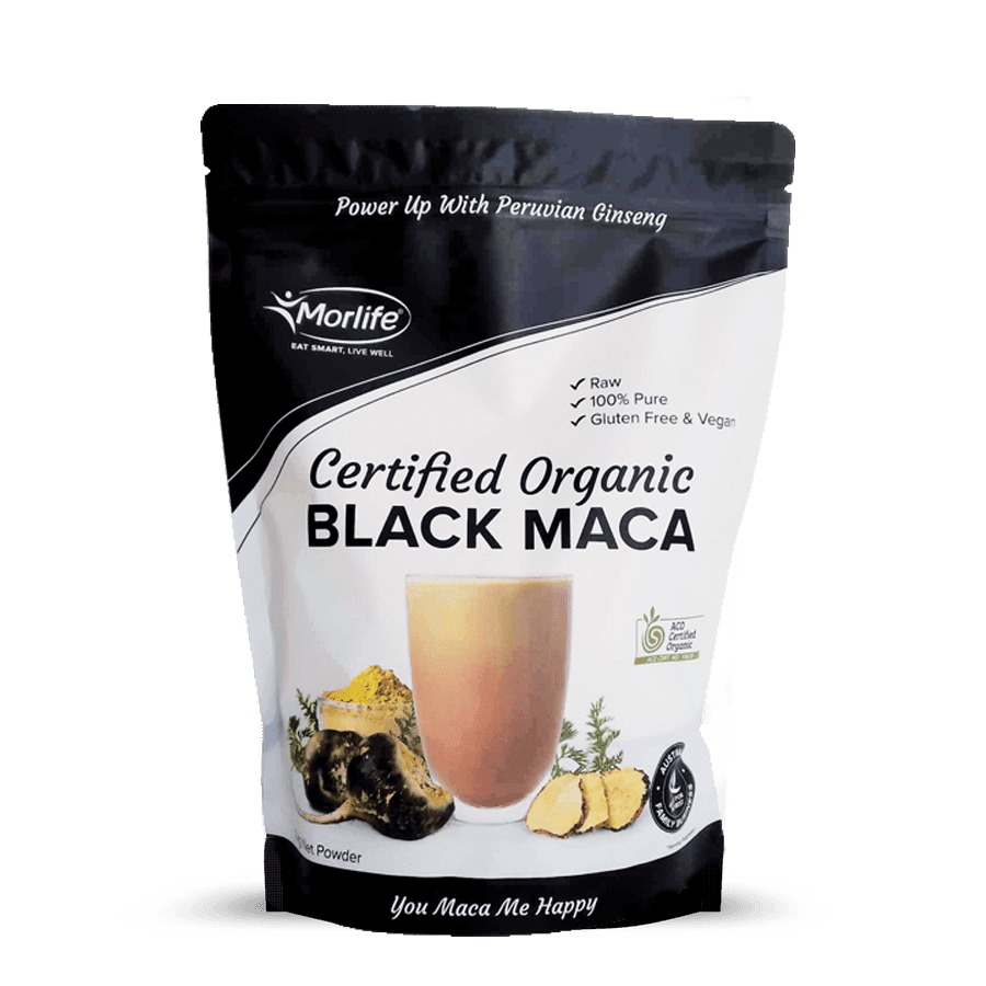 Black Maca Powder Certified Organic - HealthyMe