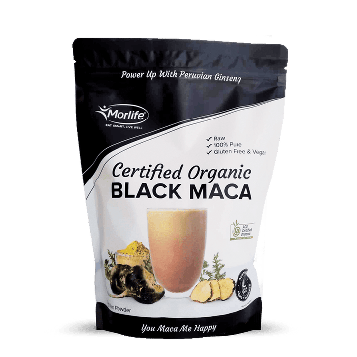 Black Maca Powder Certified Organic - HealthyMe