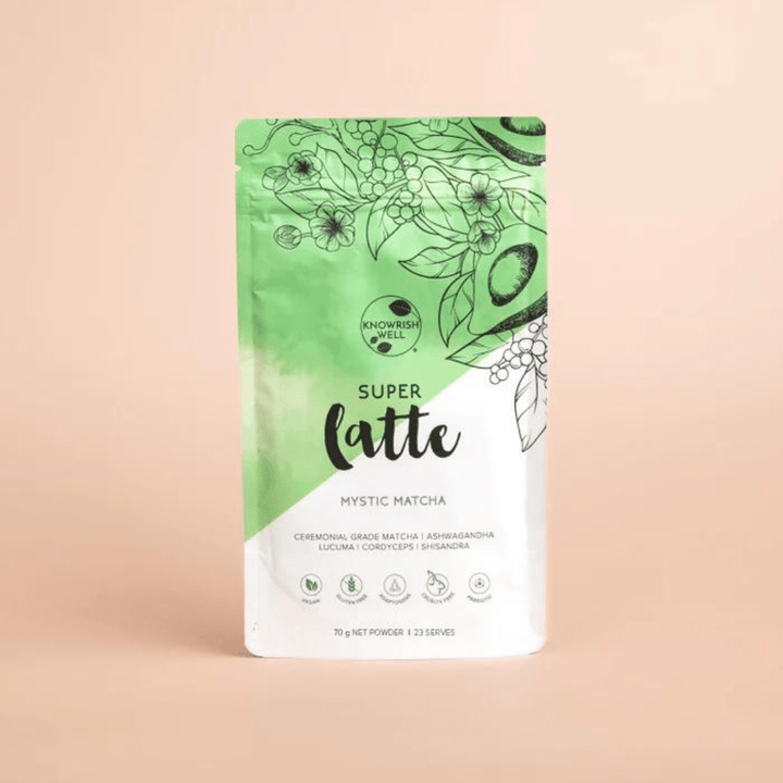 Knowrish Well Super Latte Powder 75g (Mystic Matcha)