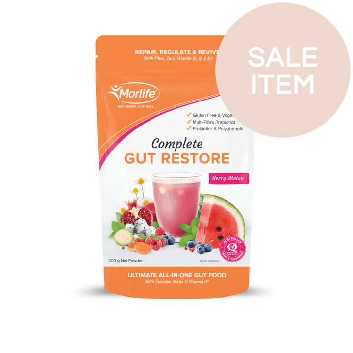 Morlife Complete Gut Restore Powder 200g (Berry Melon)*