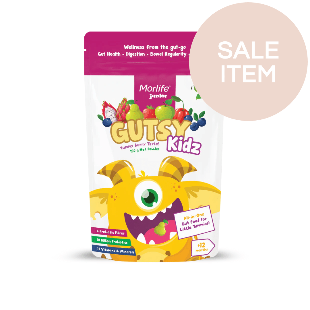 Morlife Gutsy Kidz Powder 150g (Berry)*