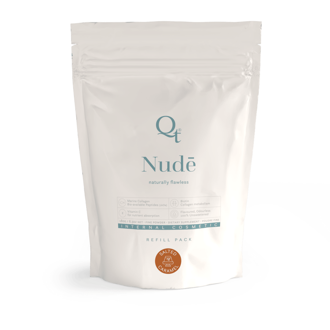 Qt Nudē Salted Caramel Powder 180g (Refill Pouch) - HealthyMe