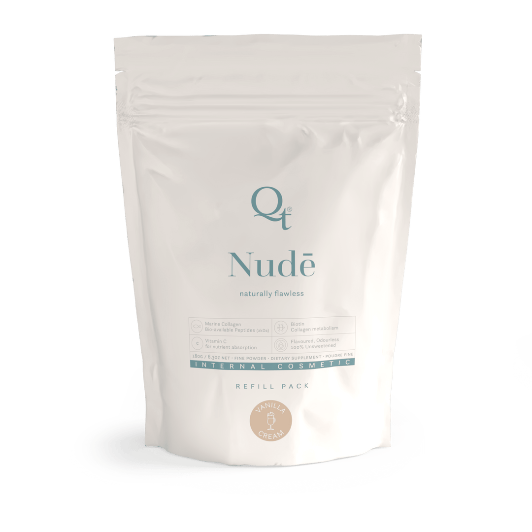 Qt Nudē Vanilla Cream Powder 180g (Refill Pouch) - HealthyMe