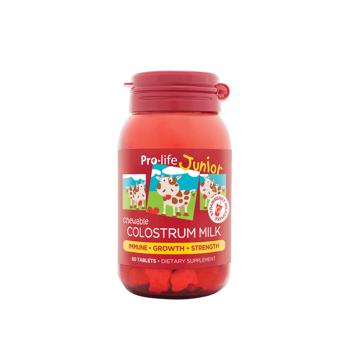 Pro-life Junior Colostrum Milk Chewable Tablets (Strawberry)