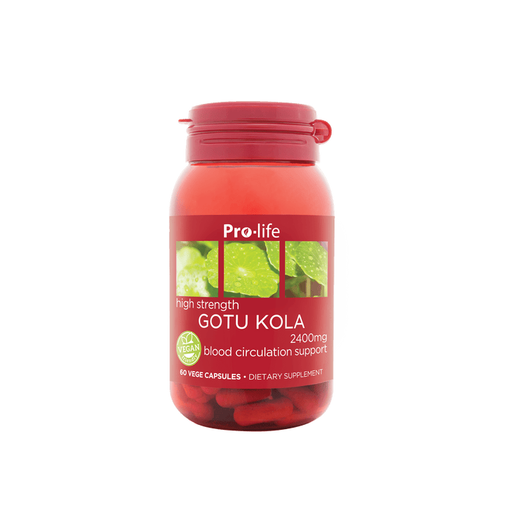 Pro-life Gotu Kola 60 Vege Capsules