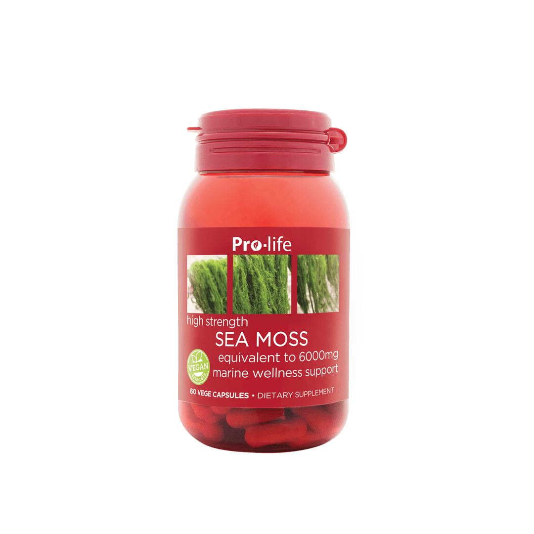 Pro-life Sea Moss 6000mg 60 Vege Capsules