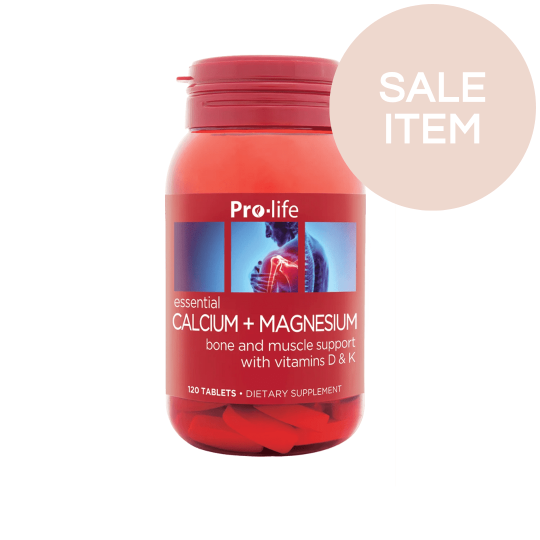 Pro-life Calcium + Magnesium 120 Tablets* - HealthyMe