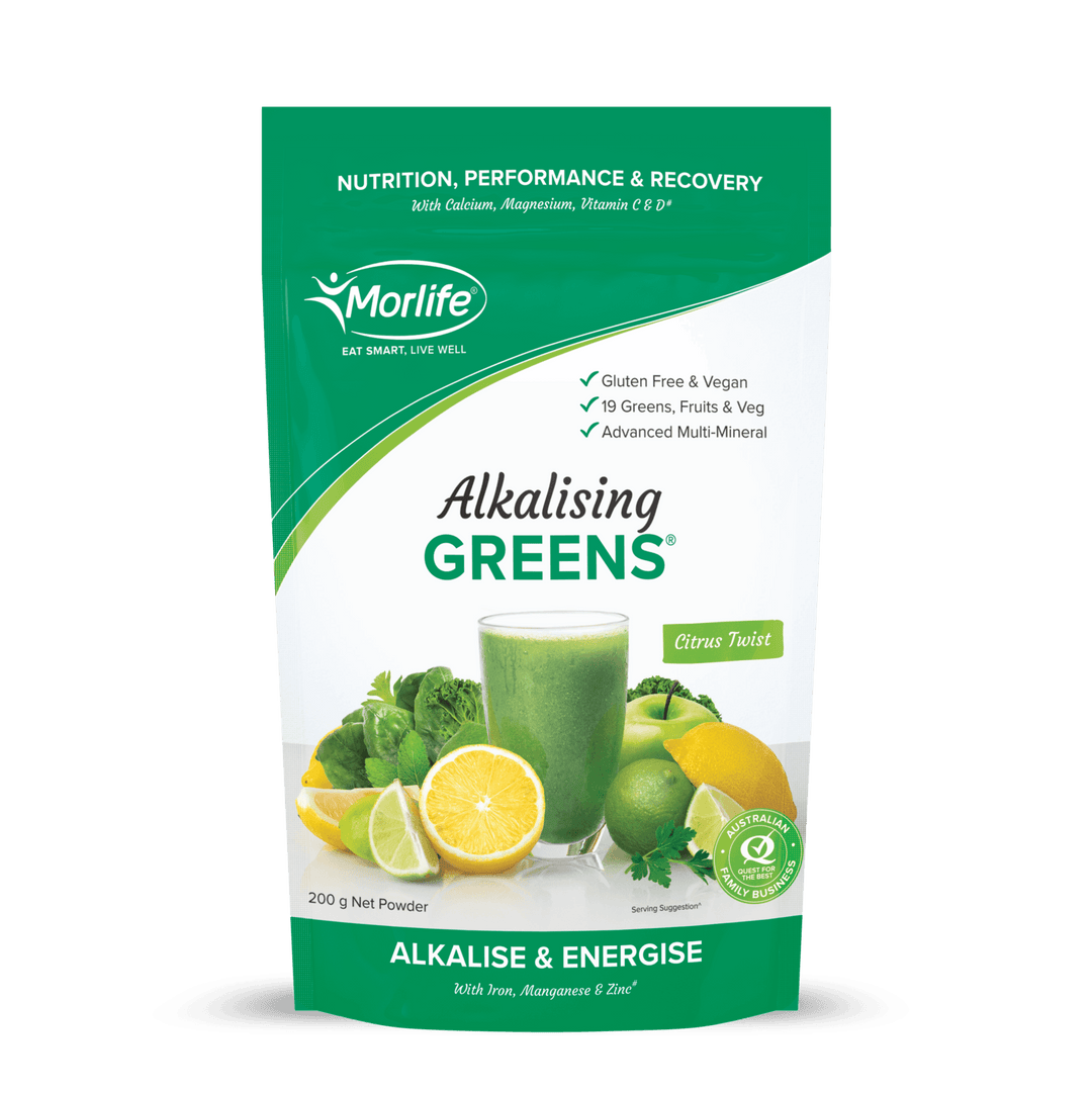 Morlife Alkalising Greens (Citrus Twist) - HealthyMe