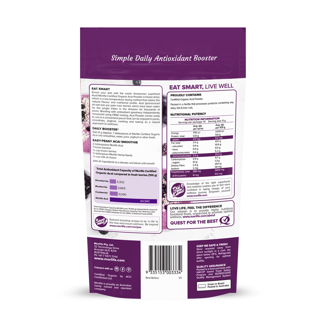 Morlife Acai Powder - HealthyMe