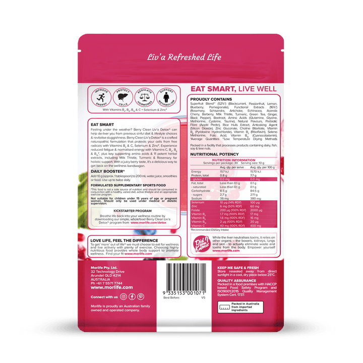 Morlife Liva Detox - HealthyMe