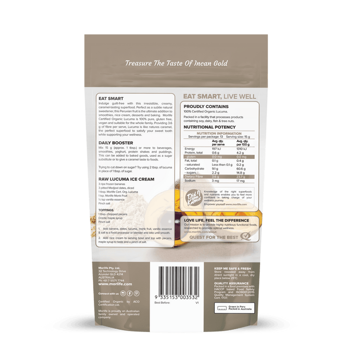 Morlife Lucuma Powder - HealthyMe