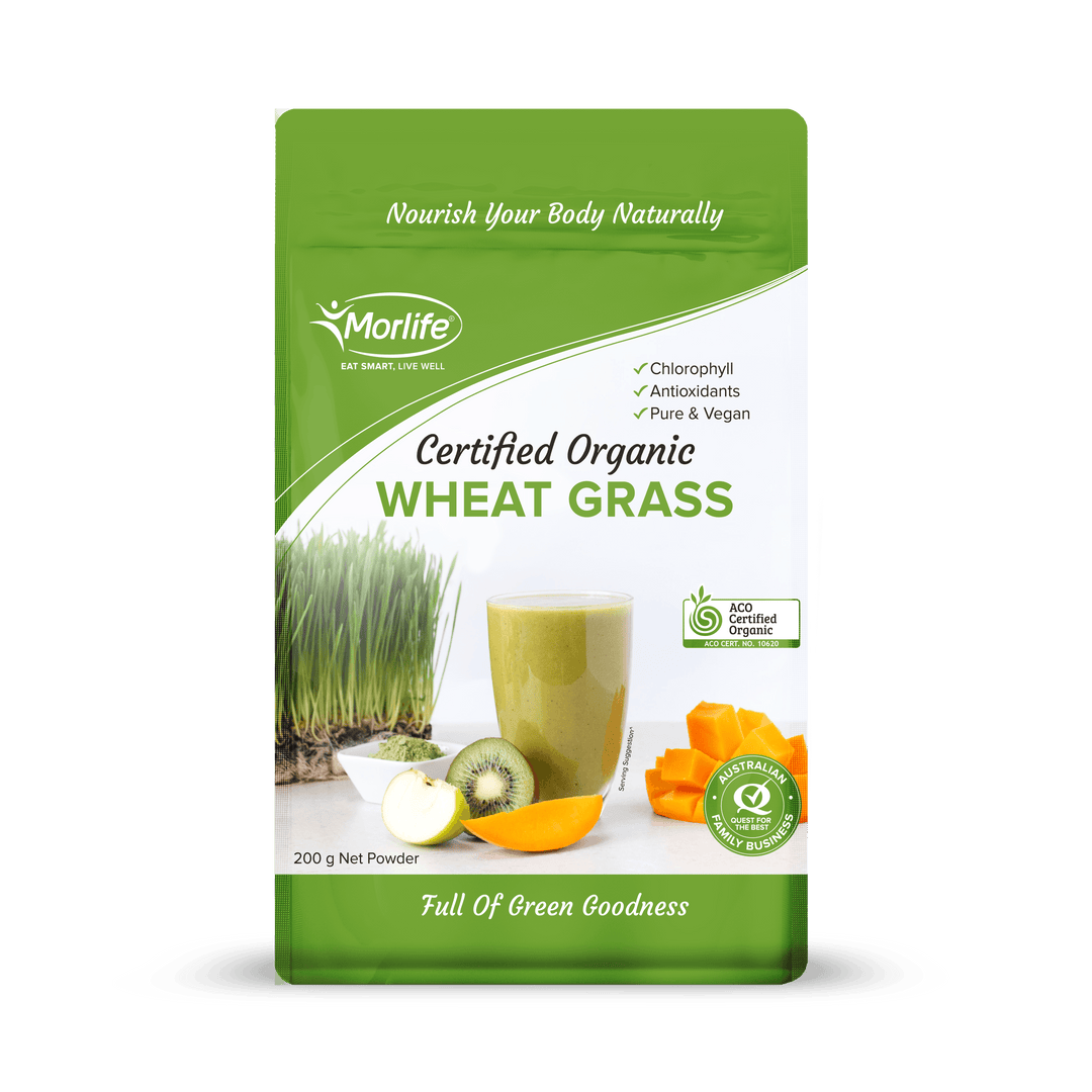 Organic Morlife Alkalising Wheat Grass - HealthyMe